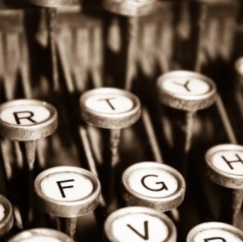 LOVE the keys on a typewriter